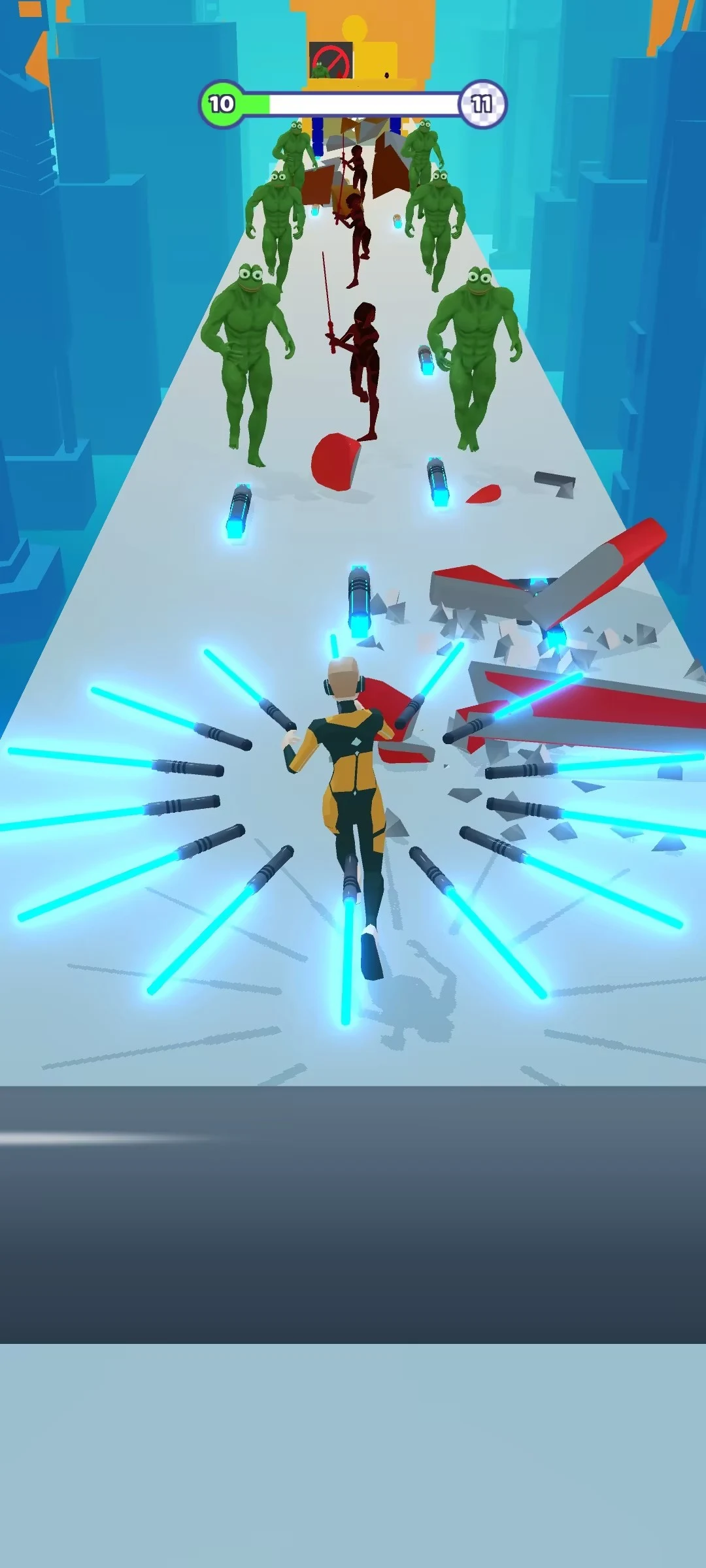 Knife Runner 3D screenshot