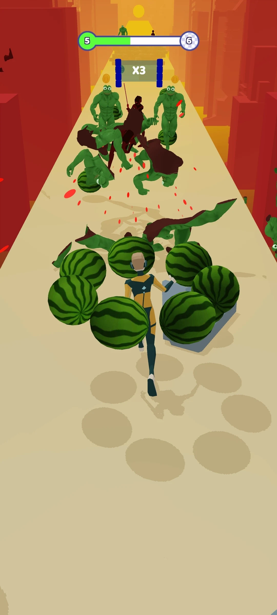 Knife Runner 3D screenshot